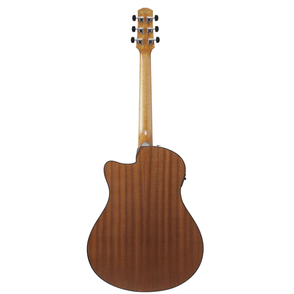 Ibanez AAM54CE Acoustic Guitar in Open Pore Natural - Image 2