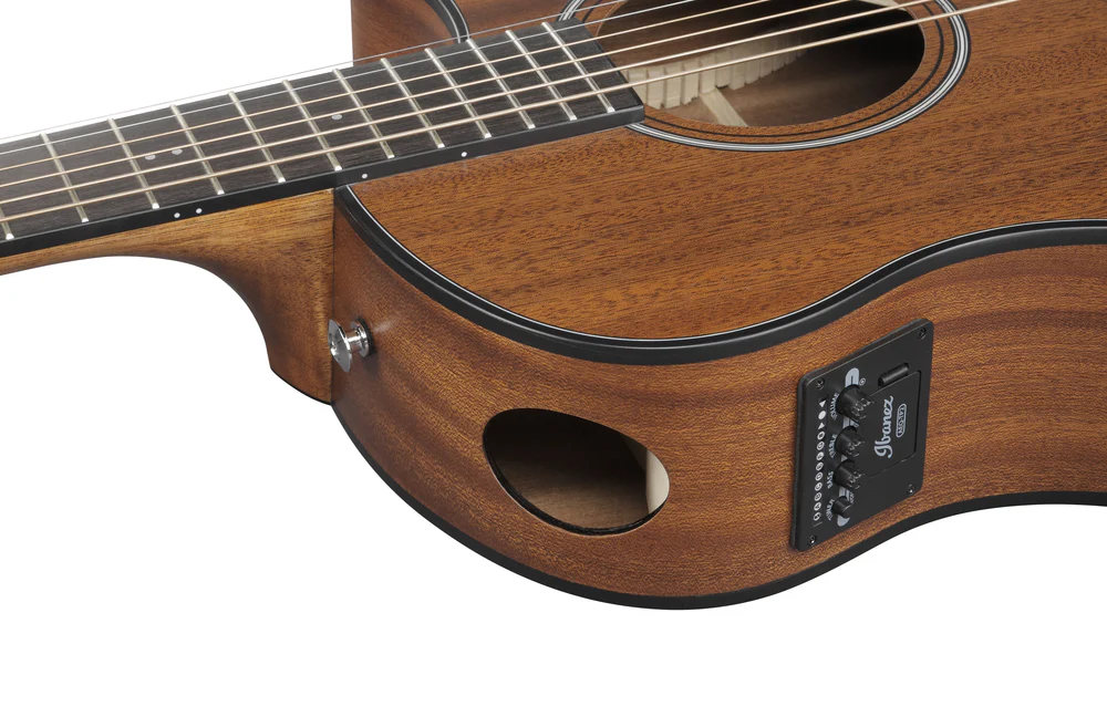 Ibanez AAM54CE Acoustic Guitar in Open Pore Natural - Image 5