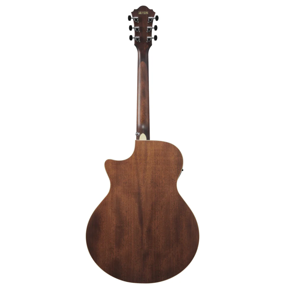 Ibanez AE100 Acoustic Guitar in Dark Tide Blue Flat - Image 6