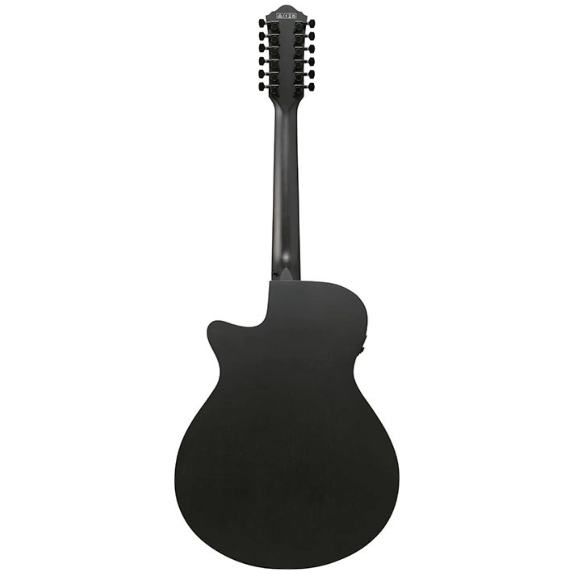 Ibanez AEG1221 Black Out Acoustic Guitar - Image 2