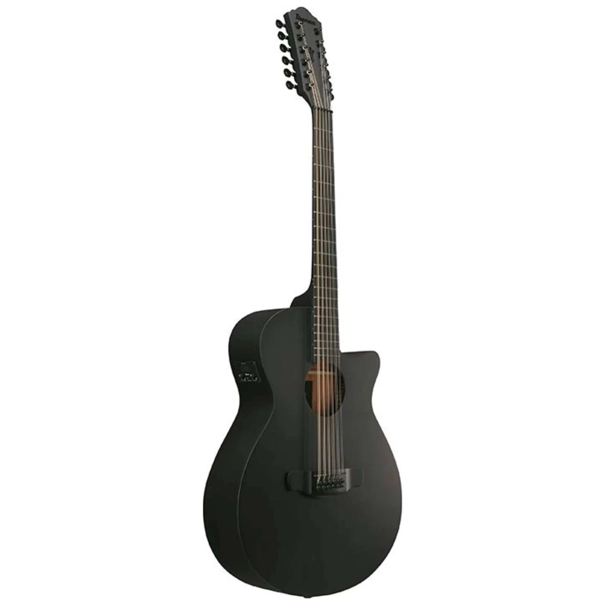 Ibanez AEG1221 Black Out Acoustic Guitar - Image 3