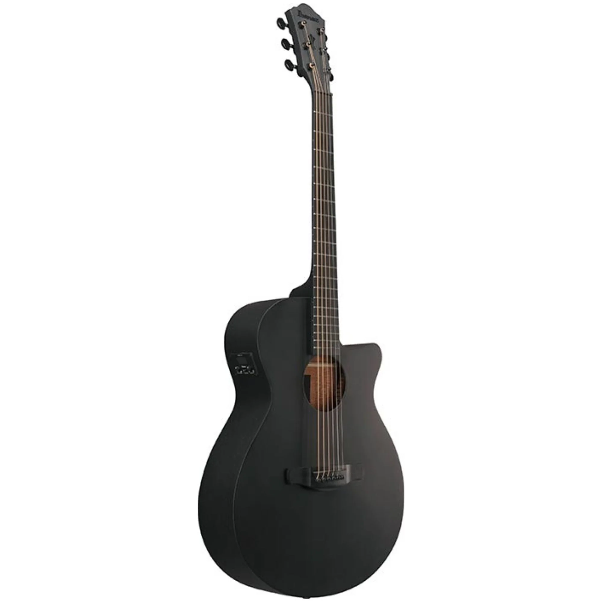 Ibanez AEG621 Black Out Acoustic Guitar - Image 3