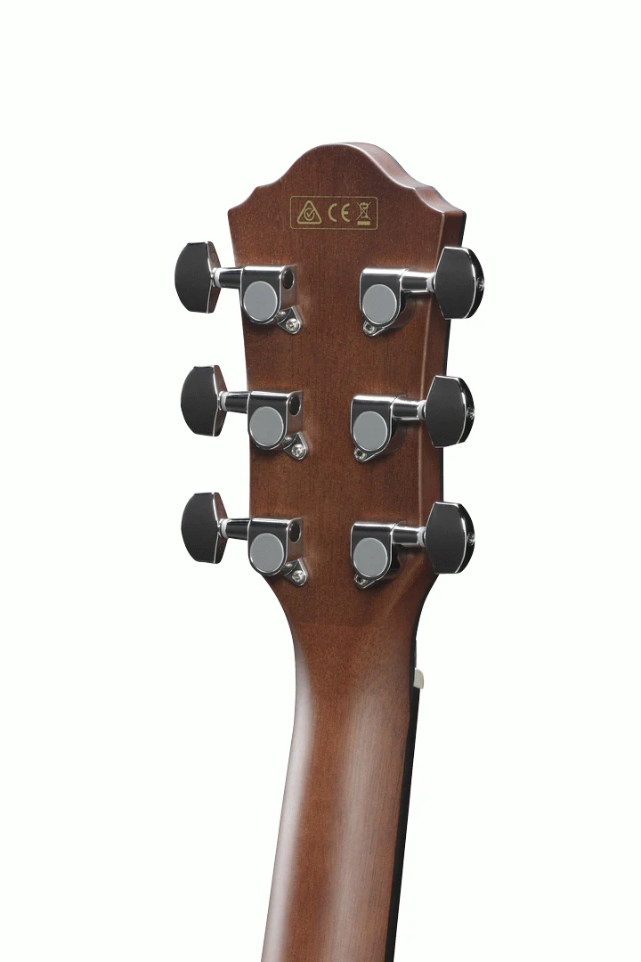 Ibanez AEG70L Left- handed Acoustic Guitar in Tiger Burst High Gloss - Image 5