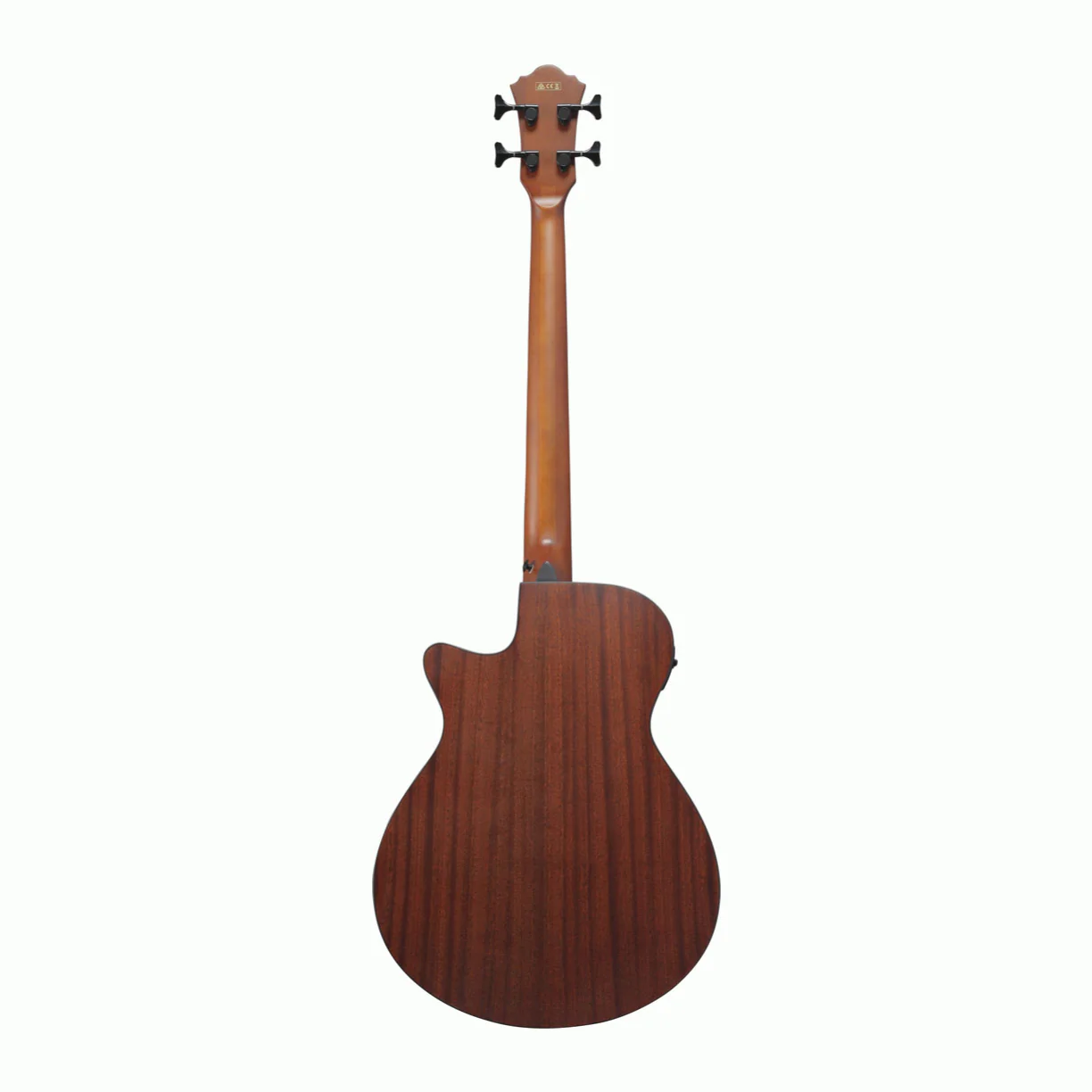 Ibanez AEGB30E Artcore Hollow Body Electric Bass Guitar in Natural Gloss - Image 2