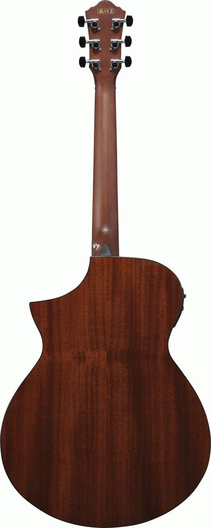 Ibanez AEWC11 Acoustic Guitar in Dark Violin Sunburst - Image 4