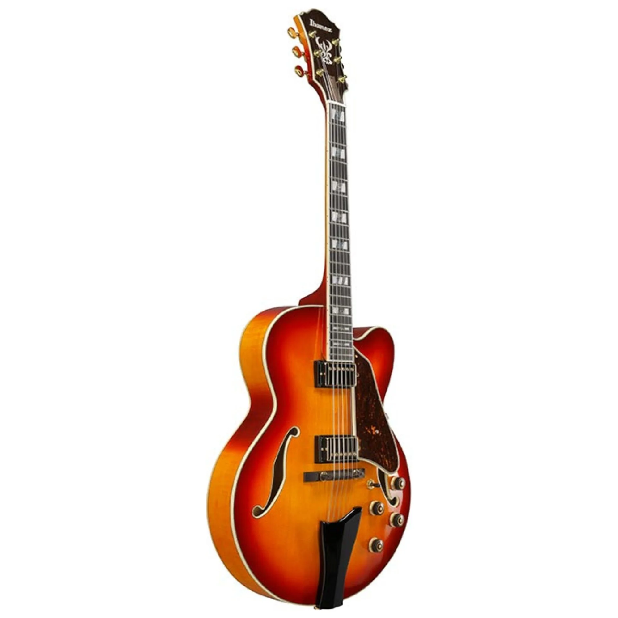 Ibanez AF115 Aged Whiskey Burst Electric Guitar - Image 2