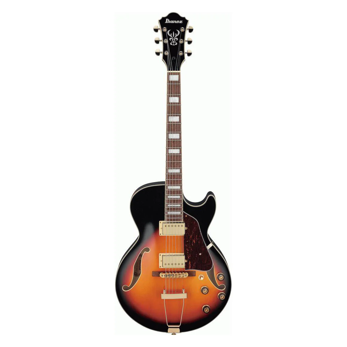 Ibanez AG75G BS Hollow Body Electric Guitar - Brown Sunburst - Image 12