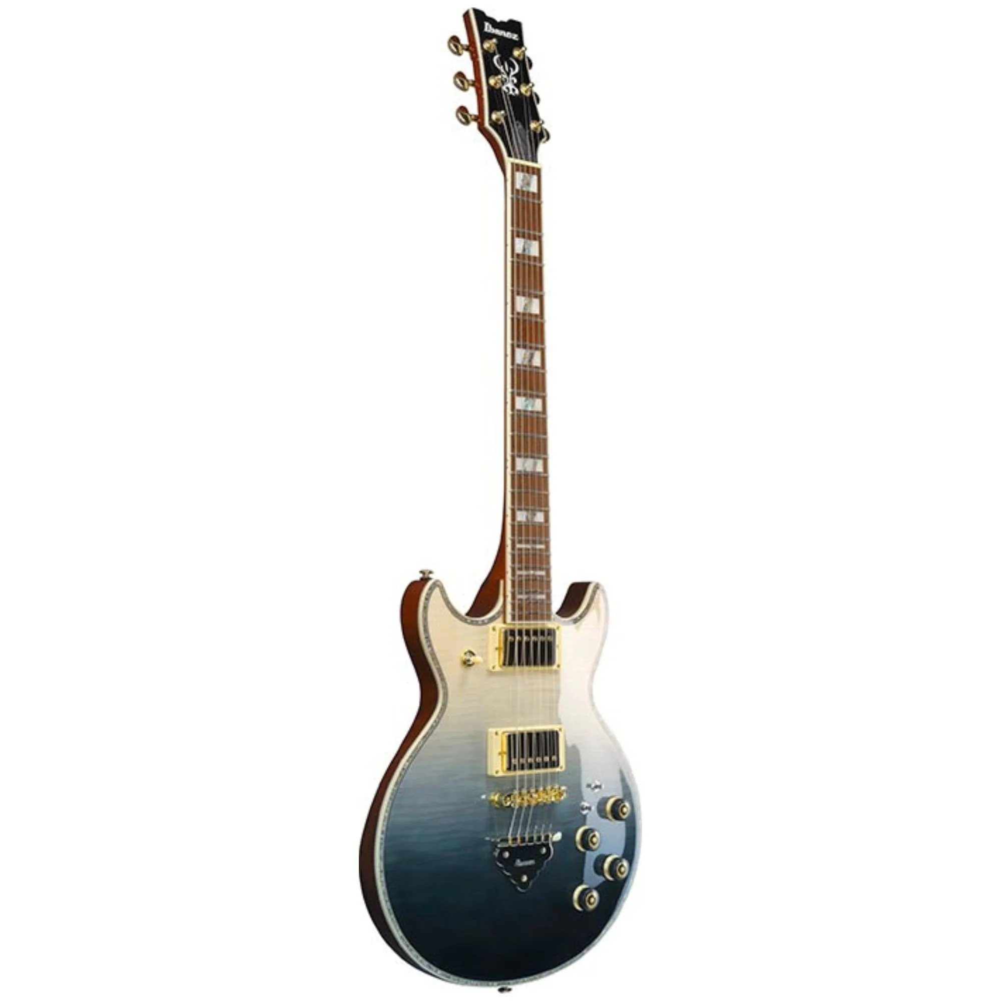 Ibanez AR420 Black Mirage Gradation Electric Guitar - Image 2