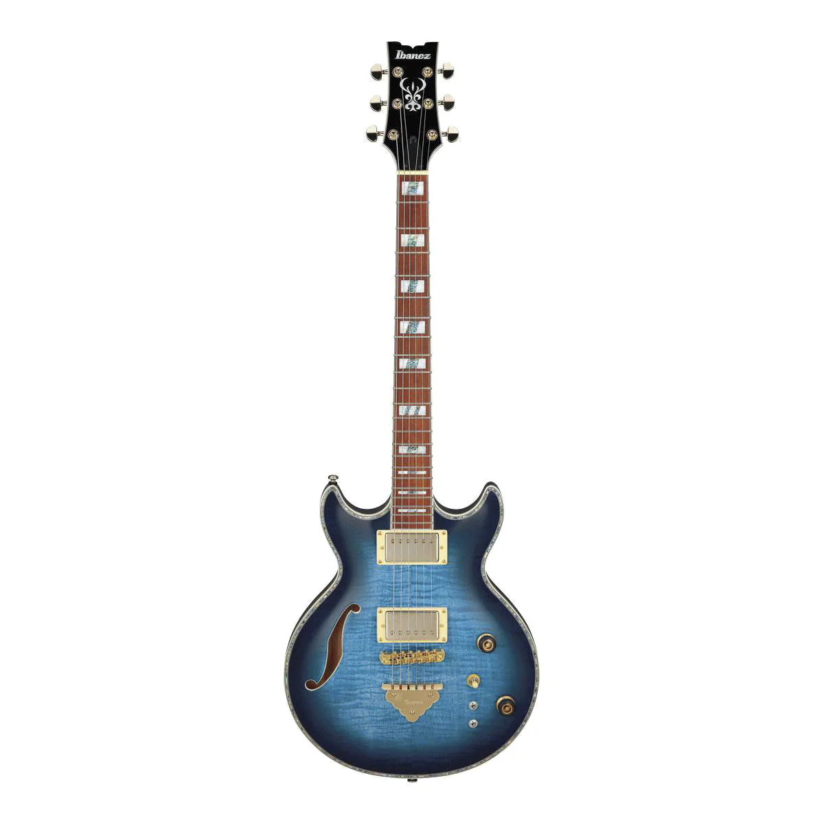 Ibanez AR520HFM LBB Standard Electric Guitar - Light Blue Burst - Image 8