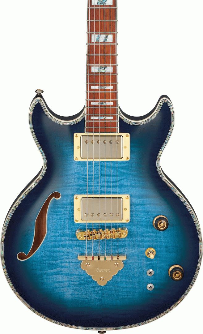 Ibanez AR520HFM LBB Standard Electric Guitar - Light Blue Burst - Image 9