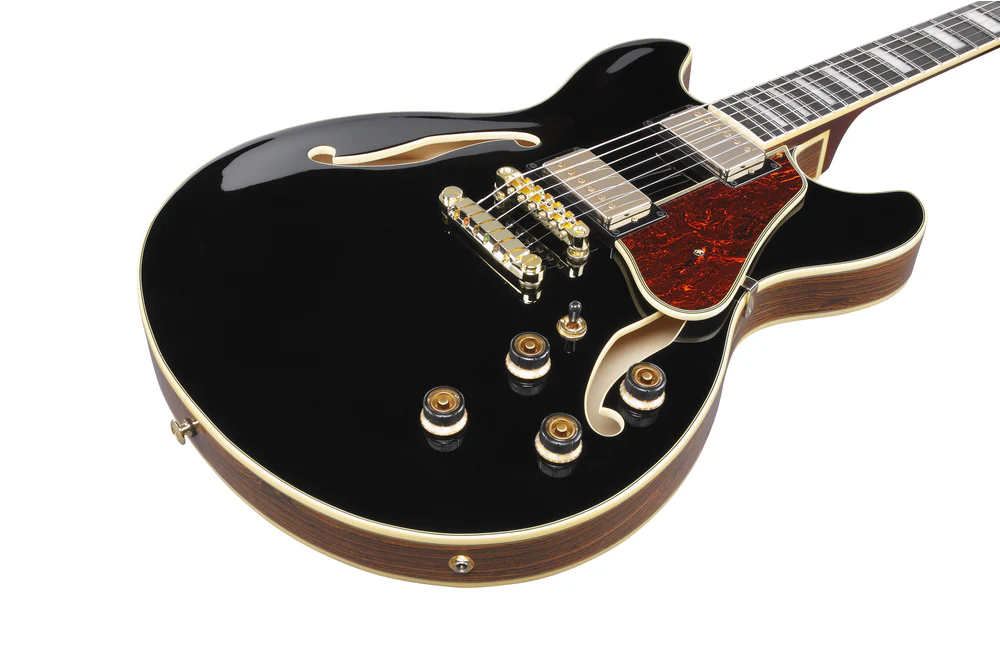 Ibanez Artcore AS93B Electric Guitar in Black - Image 8