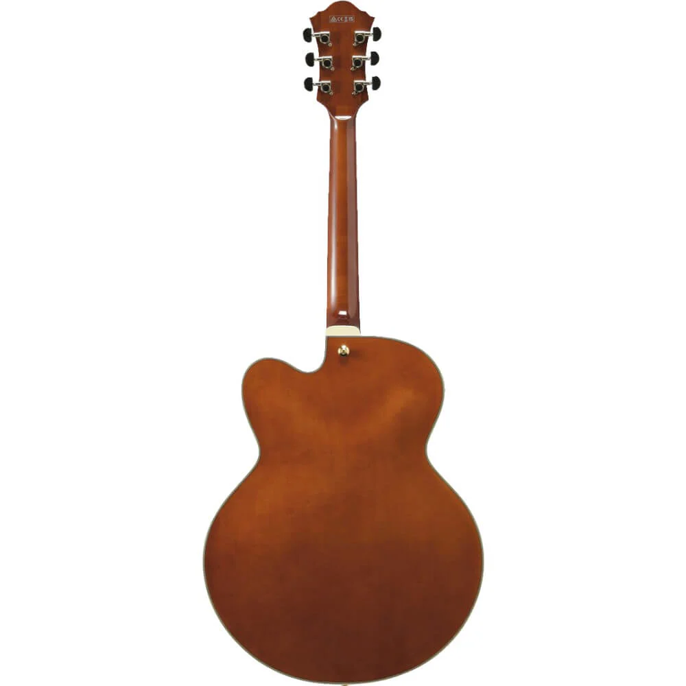 Ibanez Artcore Expressionist AF95 Hollowbody Electric Guitar - Dark Amber - Image 7