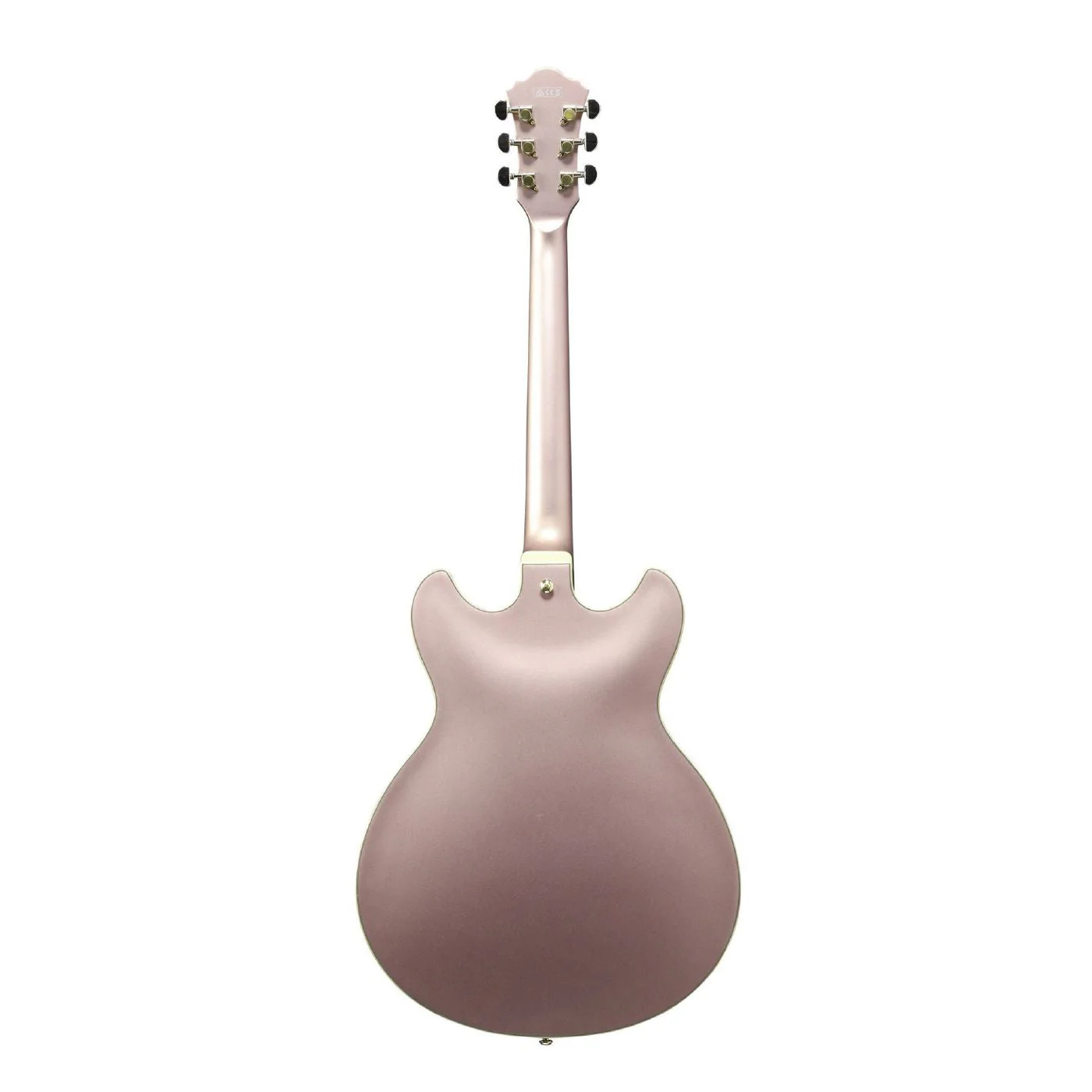 Ibanez AS73G Artcore Electric Guitar in Rose Gold Metallic Flat - Image 3