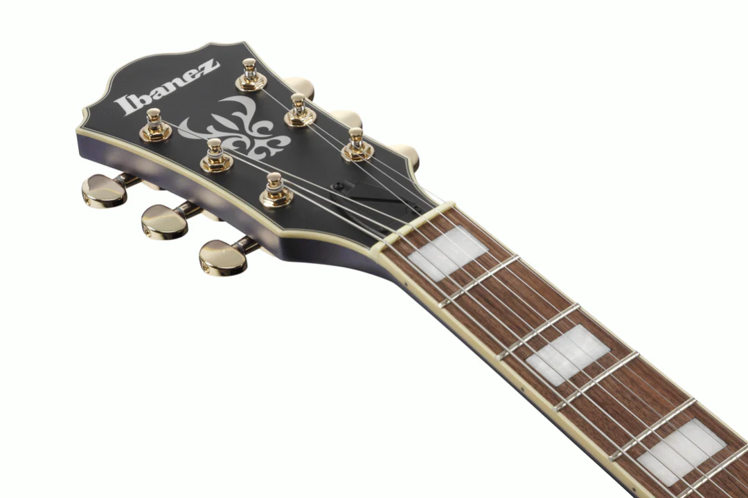 Ibanez AS73G Artcore Hollow Body Electric Guitar in Metallic Purple Flat - Image 4
