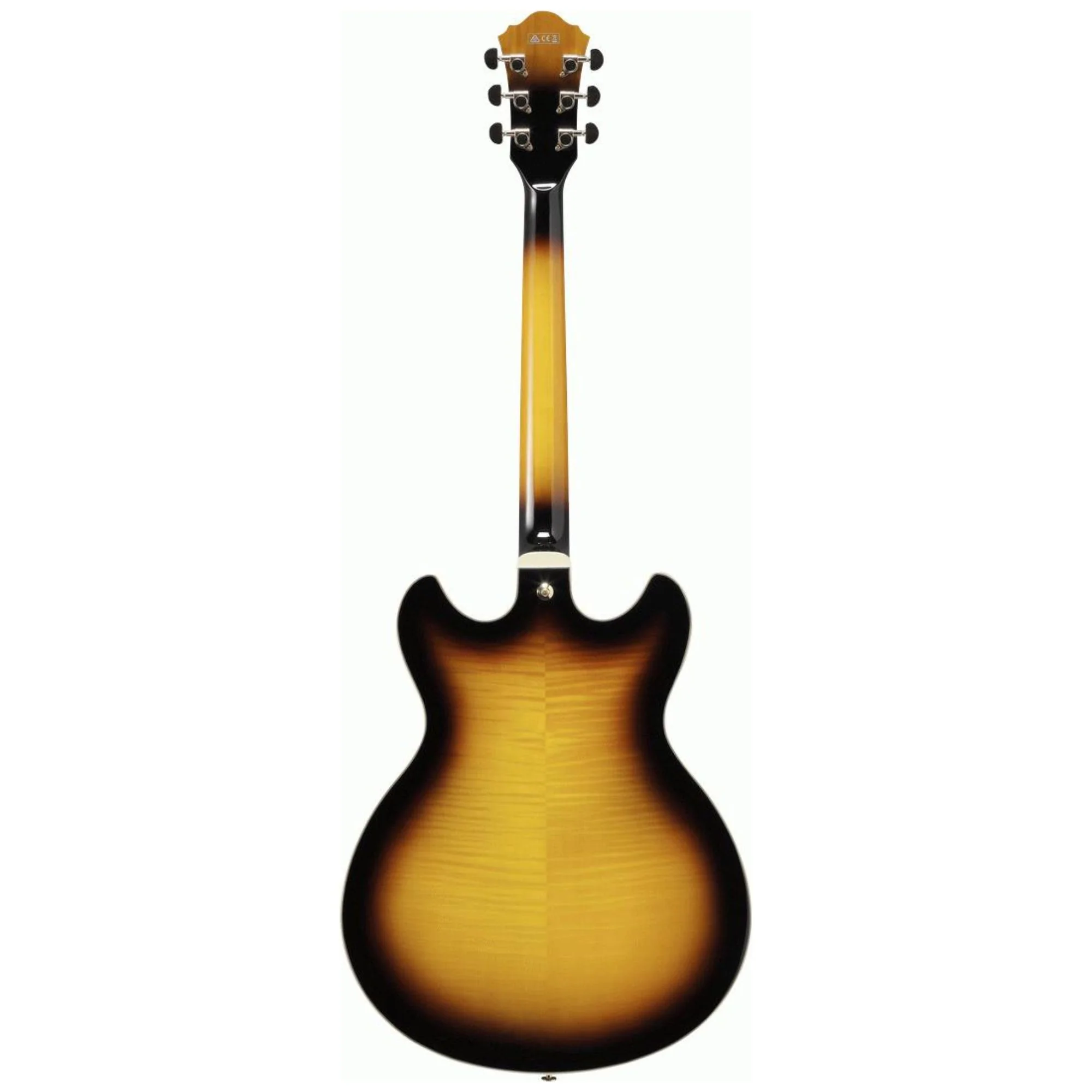 Ibanez AS93FM AYS Electric Guitar - Antique Yellow Sunburst - Image 2