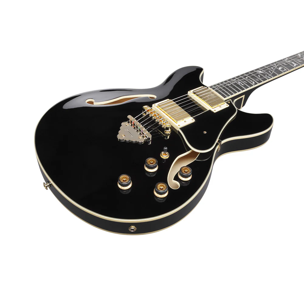 Ibanez AS93SP Electric Guitar - Black - Image 8