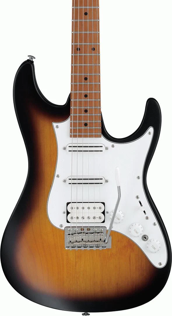 Ibanez ATZ10P STM Andy Timmons Premium Electric Guitar with Bag - Sunburst Matte - Image 4