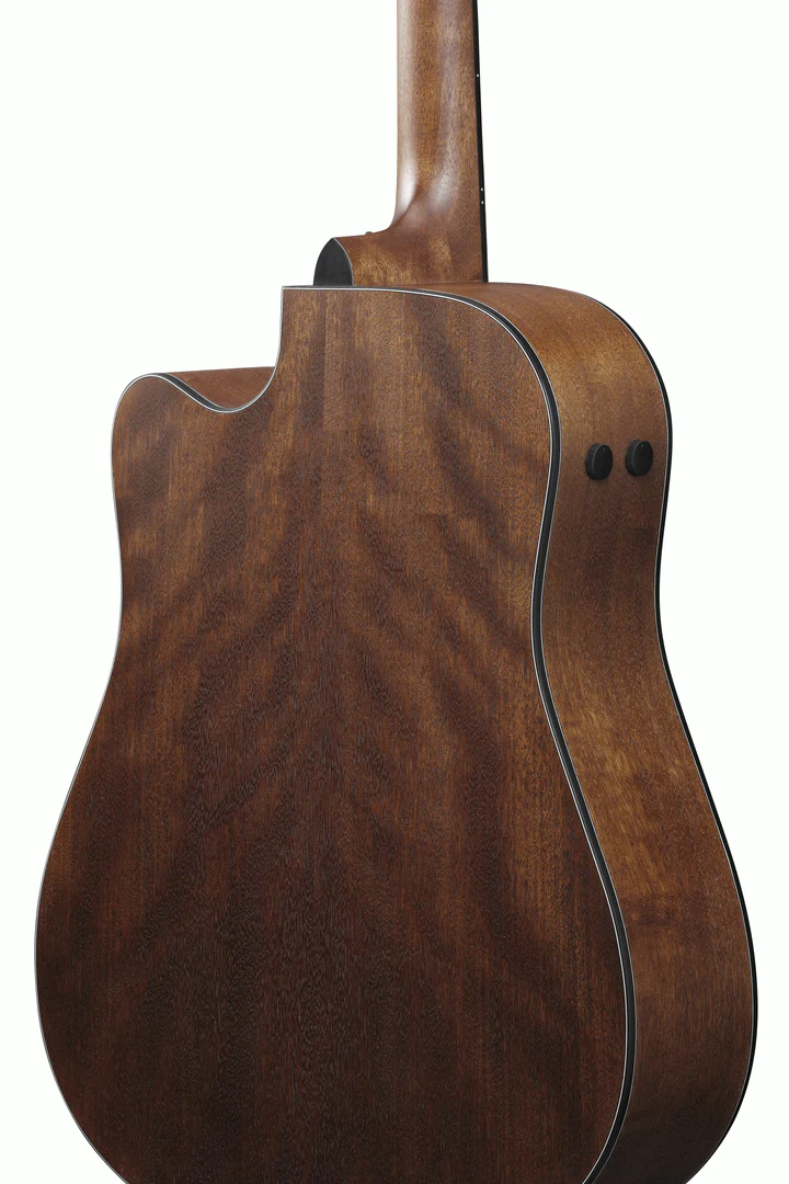 Ibanez AW1040CE All Solid Acoustic Guitar in Open Pore Natural - Image 4