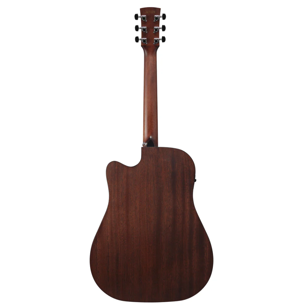 Ibanez AW247CE Acoustic Guitar in Weathered Black Open Pore - Image 7