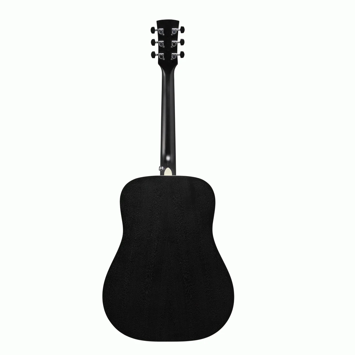 Ibanez AW84 Artwood Acoustic Guitar in Weathered Black - Image 7