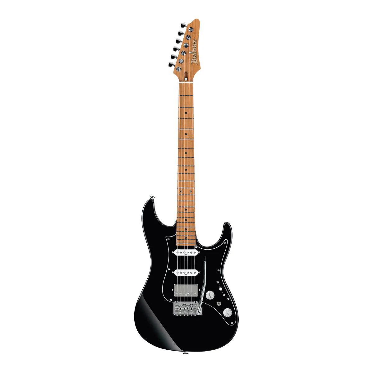 Ibanez AZ Prestige AZ2204 Electric Guitar - Black with Hardcase - Image 4