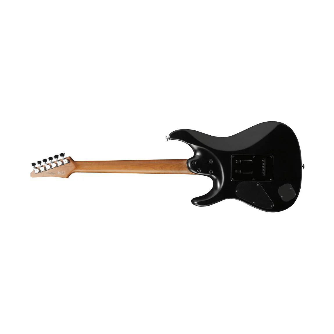 Ibanez AZ Prestige AZ2402 Electric Guitar - Black Flat with Hardcase - Image 6