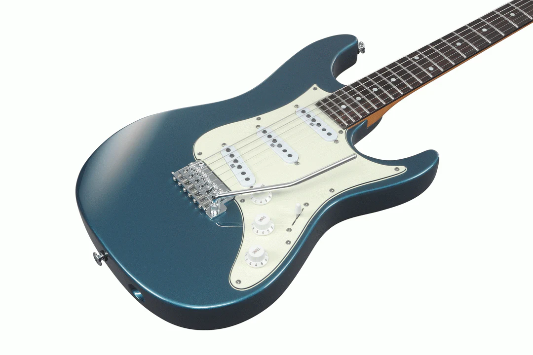Ibanez AZ2203N Prestige Electric Guitar in Antique Turquoise with Case - Image 6
