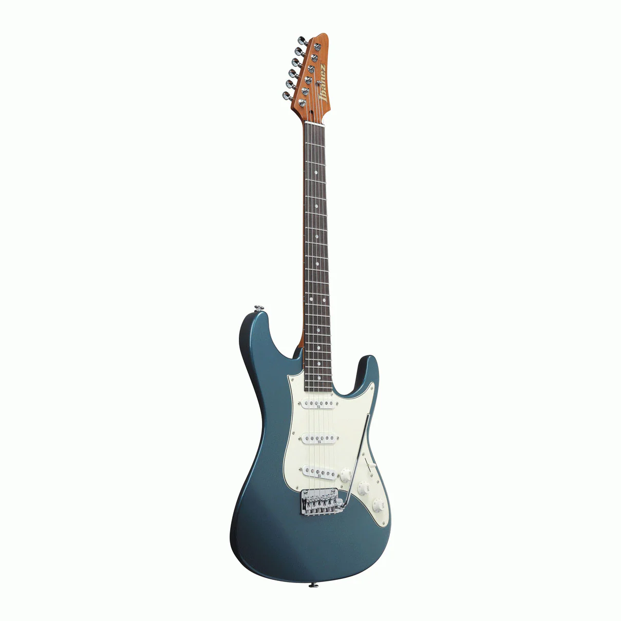 Ibanez AZ2203N Prestige Electric Guitar in Antique Turquoise with Case - Image 7