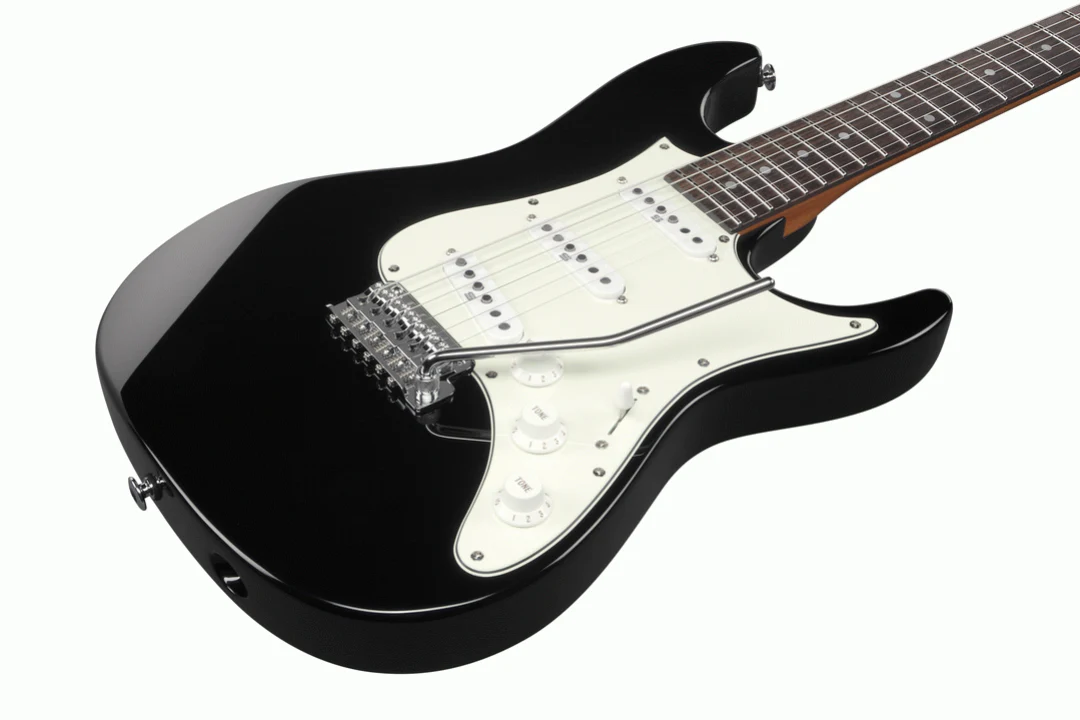 Ibanez AZ2203N Prestige Electric Guitar in Black with Case - Image 3