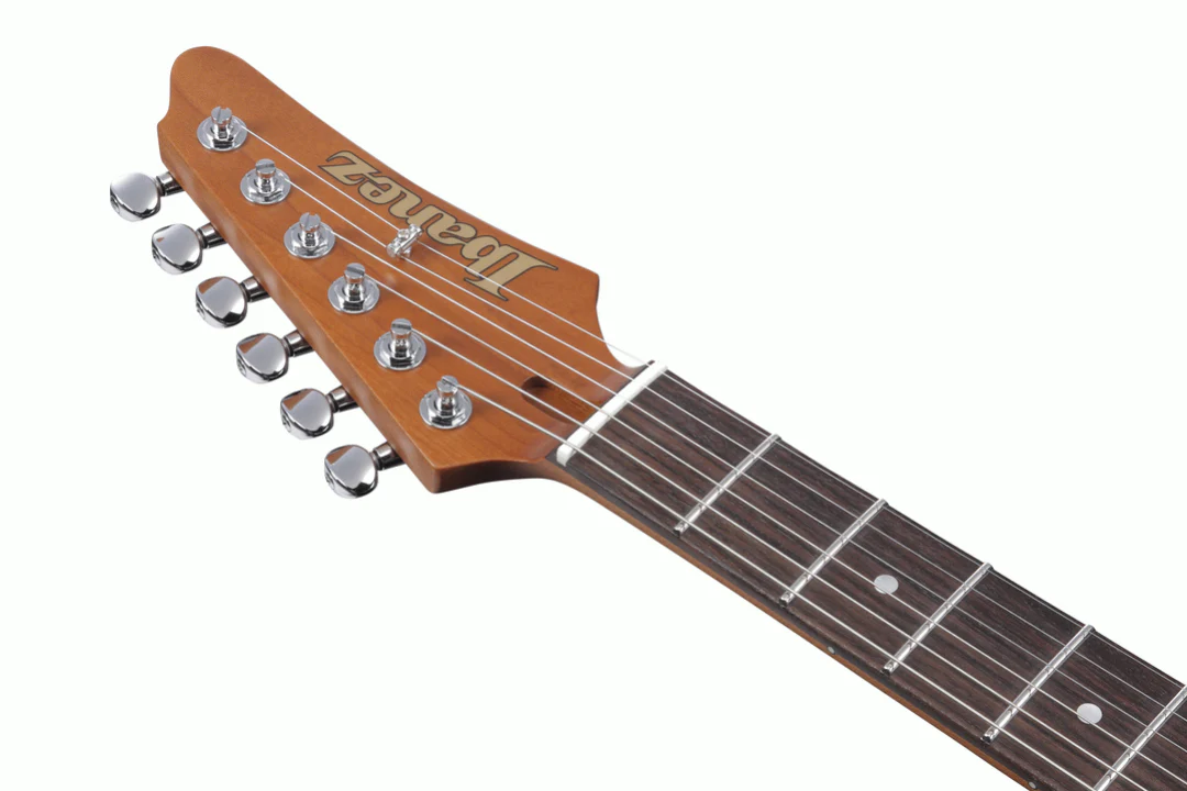 Ibanez AZ2203N Prestige Electric Guitar in Black with Case - Image 4