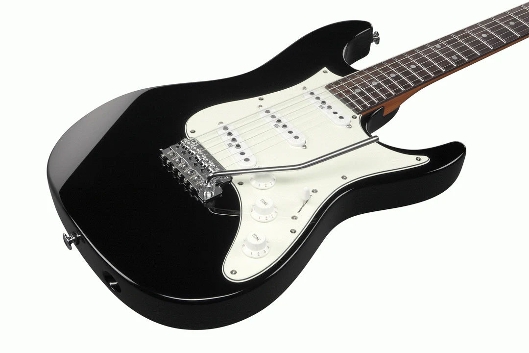 Ibanez AZ2203N Prestige Electric Guitar in Black with Case - Image 6