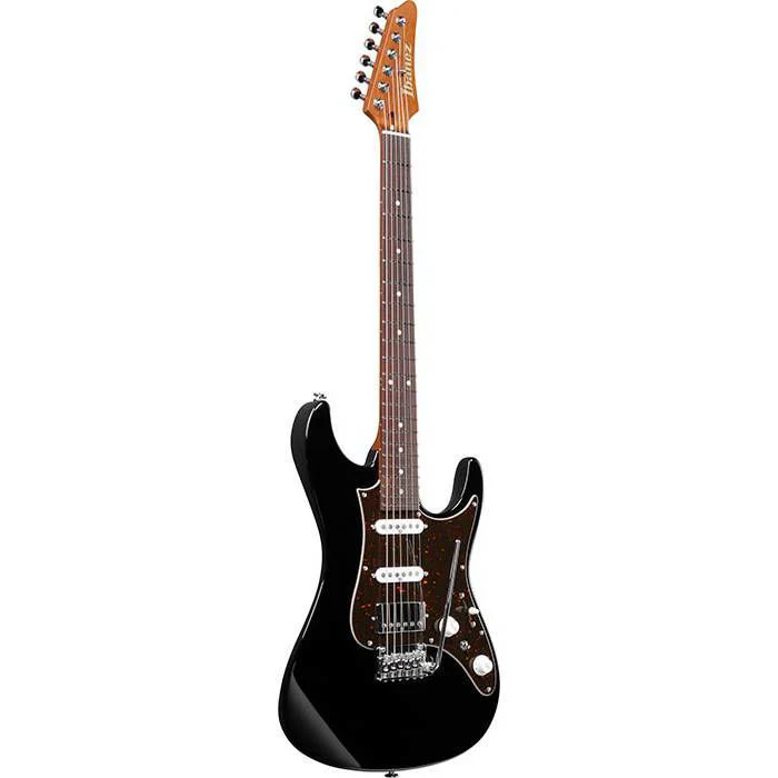 Ibanez AZ2204N BK Prestige Electric Guitar with Case - Black - Image 7