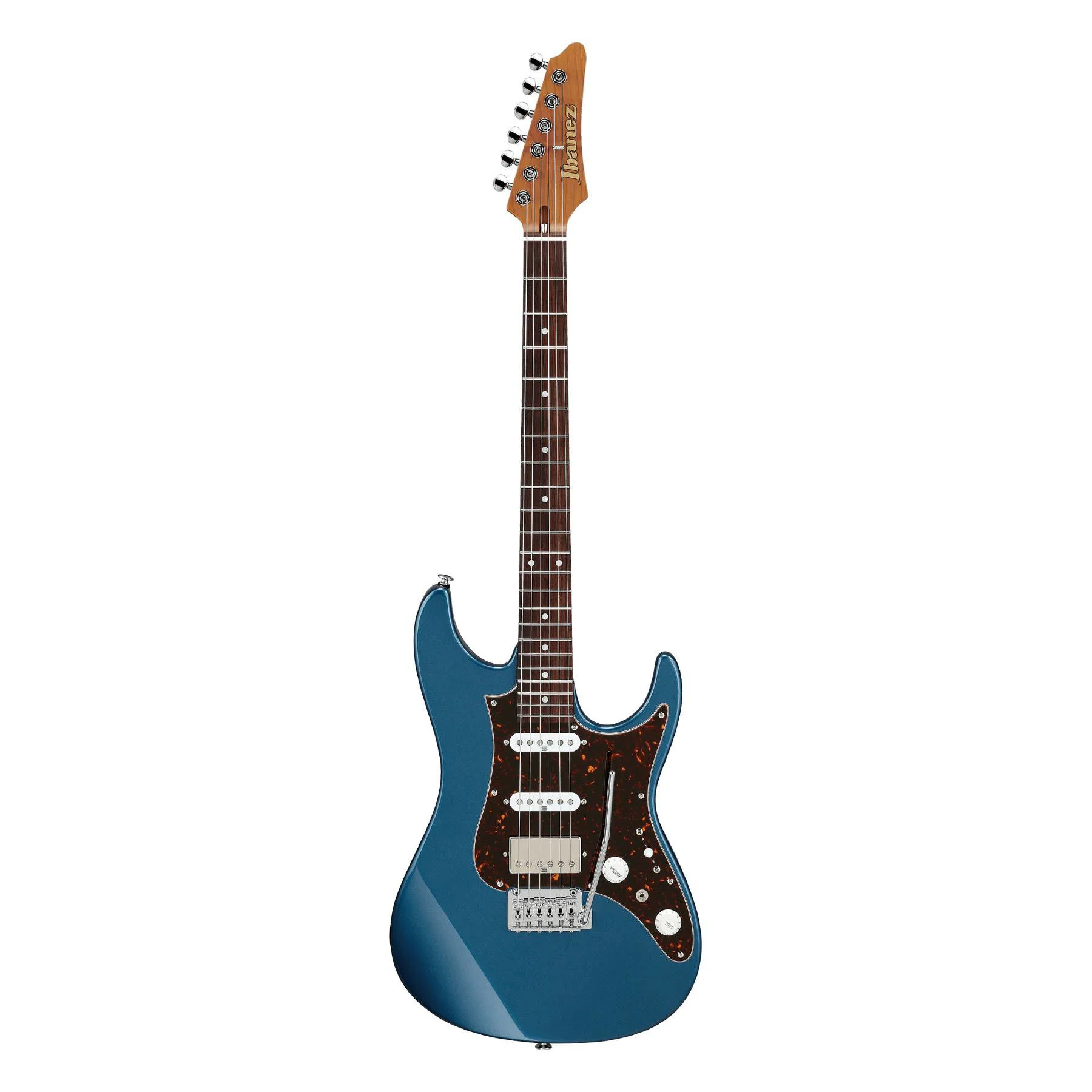 Ibanez AZ2204N PBM Prestige Electric Guitar with Case - Prussian Blue Metallic - Image 8