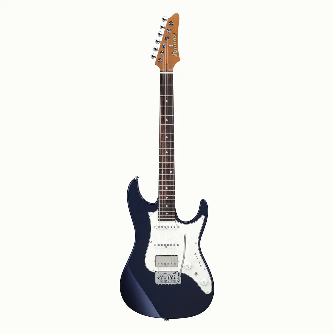 Ibanez AZ2204NW Prestige Electric Guitar in Dark Tide Blue with Case - Image 7