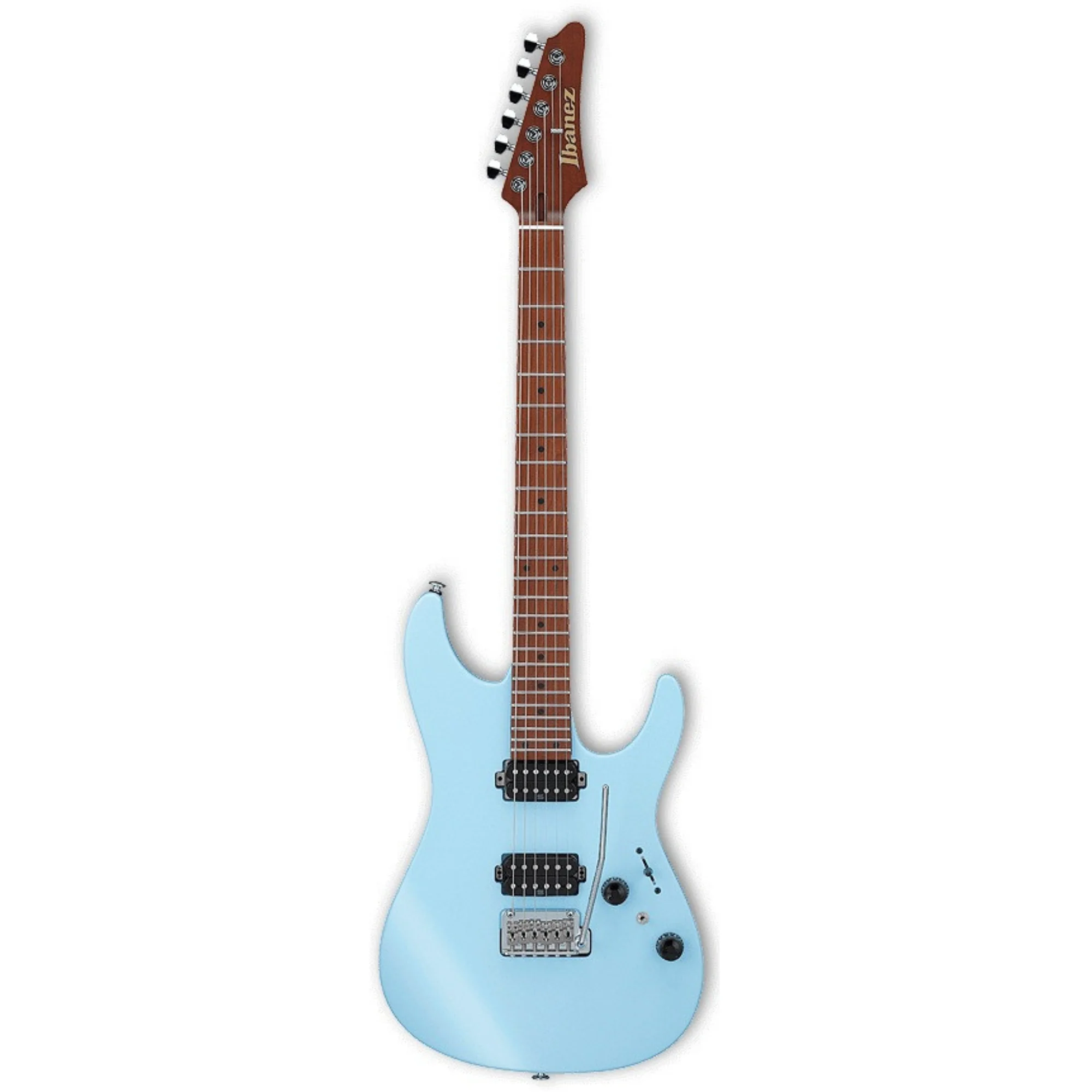 Ibanez AZ2402 Prestige Electric Guitar w/Case - Seafoam Blue Flat - Image 5