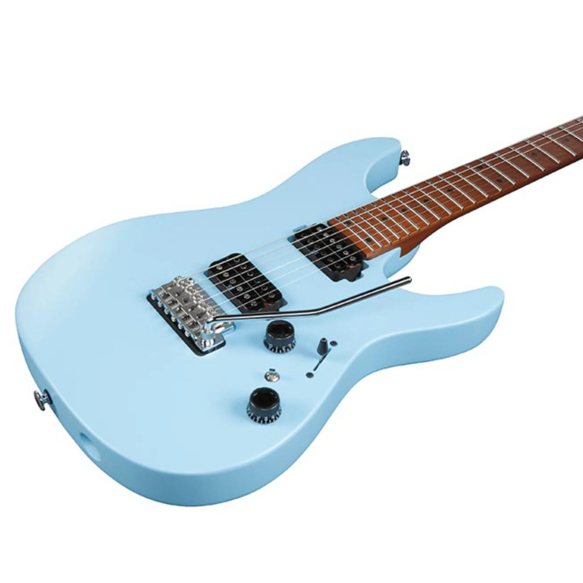 Ibanez AZ2402 Prestige Electric Guitar w/Case - Seafoam Blue Flat - Image 7