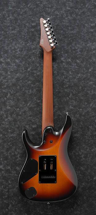 Ibanez AZ24027 Prestige 7-String Electric Guitar in Tri Fade Burst Flat with Hardcase - Image 4