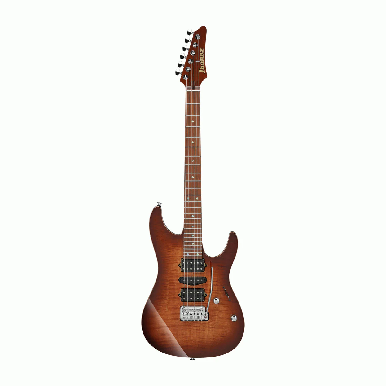 Ibanez AZ2407F Prestige Electric Guitar in Brownish Sphalerite with Case - Image 7