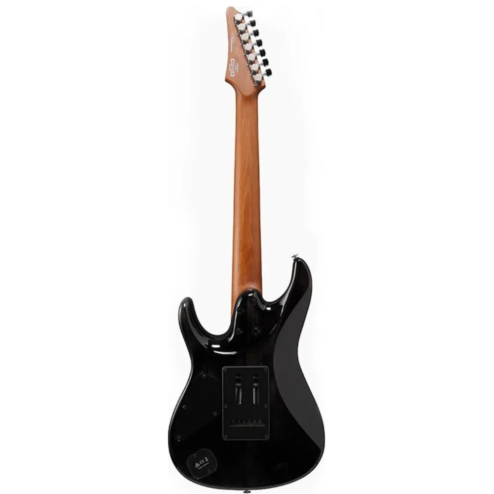 Ibanez AZ427P1PB CKB Premium Electric Guitar with Bag in Charcoal Black Burst - Image 4