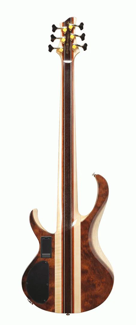 Ibanez BTB1836 Premium 6-String Electric Bass Guitar in Natural Shadow Low Gloss - Image 4