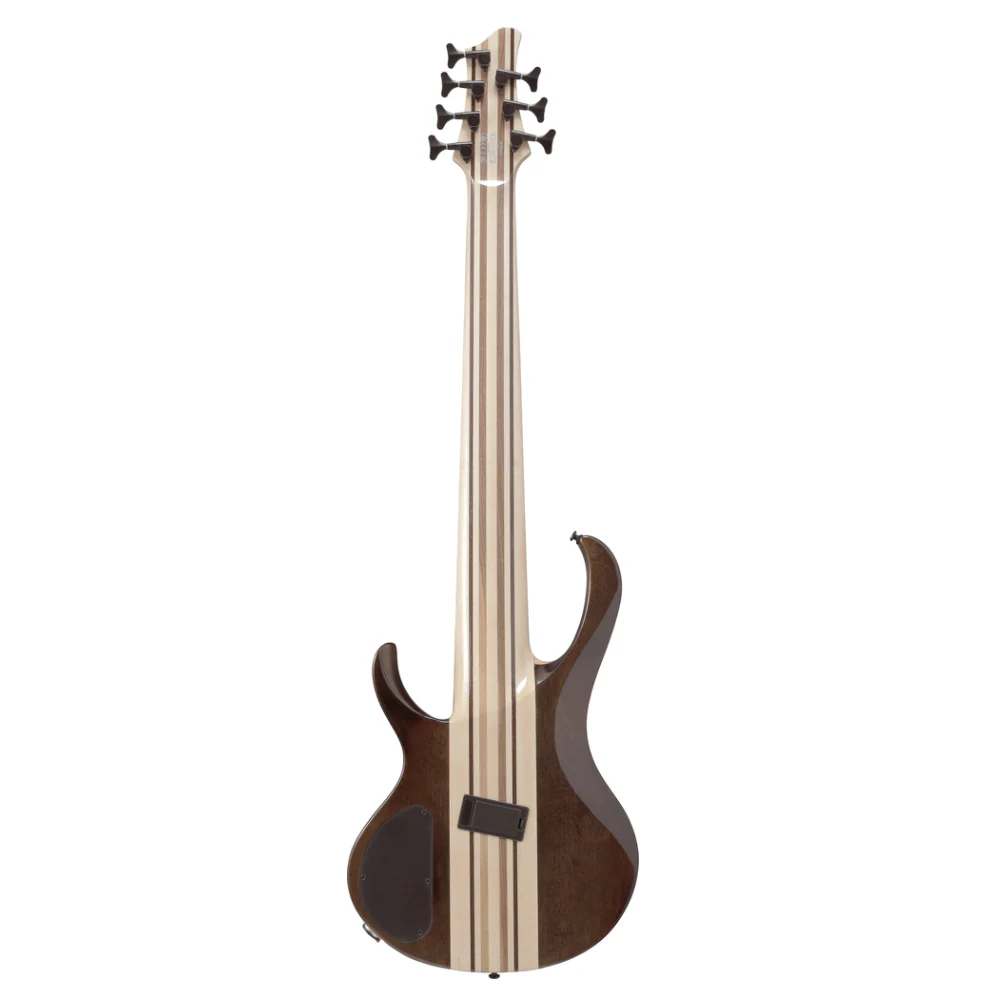 Ibanez BTB7MS Bass Guitar in Natural Mocha Low Gloss - Image 2
