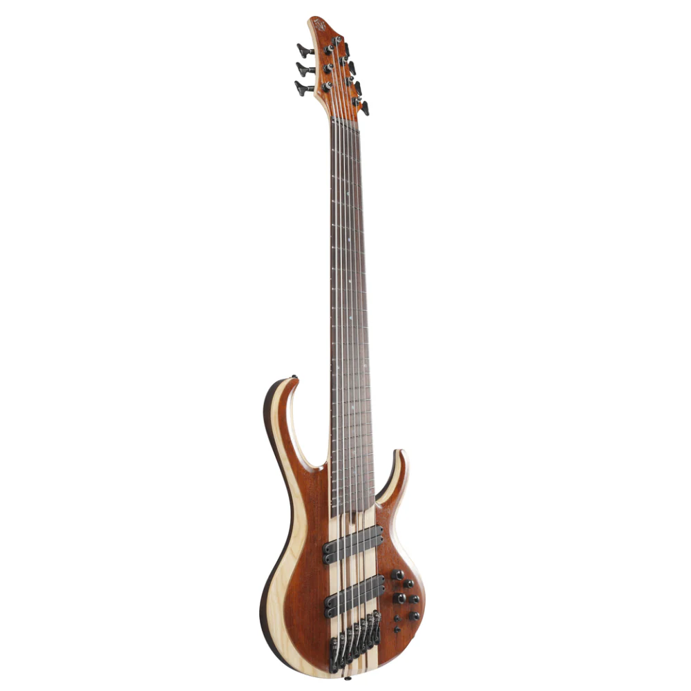 Ibanez BTB7MS Bass Guitar in Natural Mocha Low Gloss - Image 3