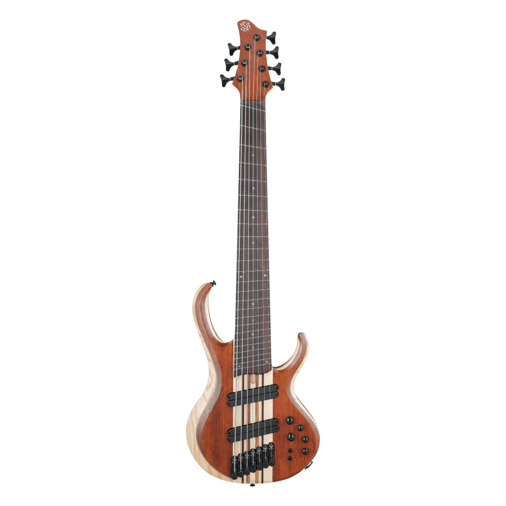 Ibanez BTB7MS Bass Guitar in Natural Mocha Low Gloss - Image 6