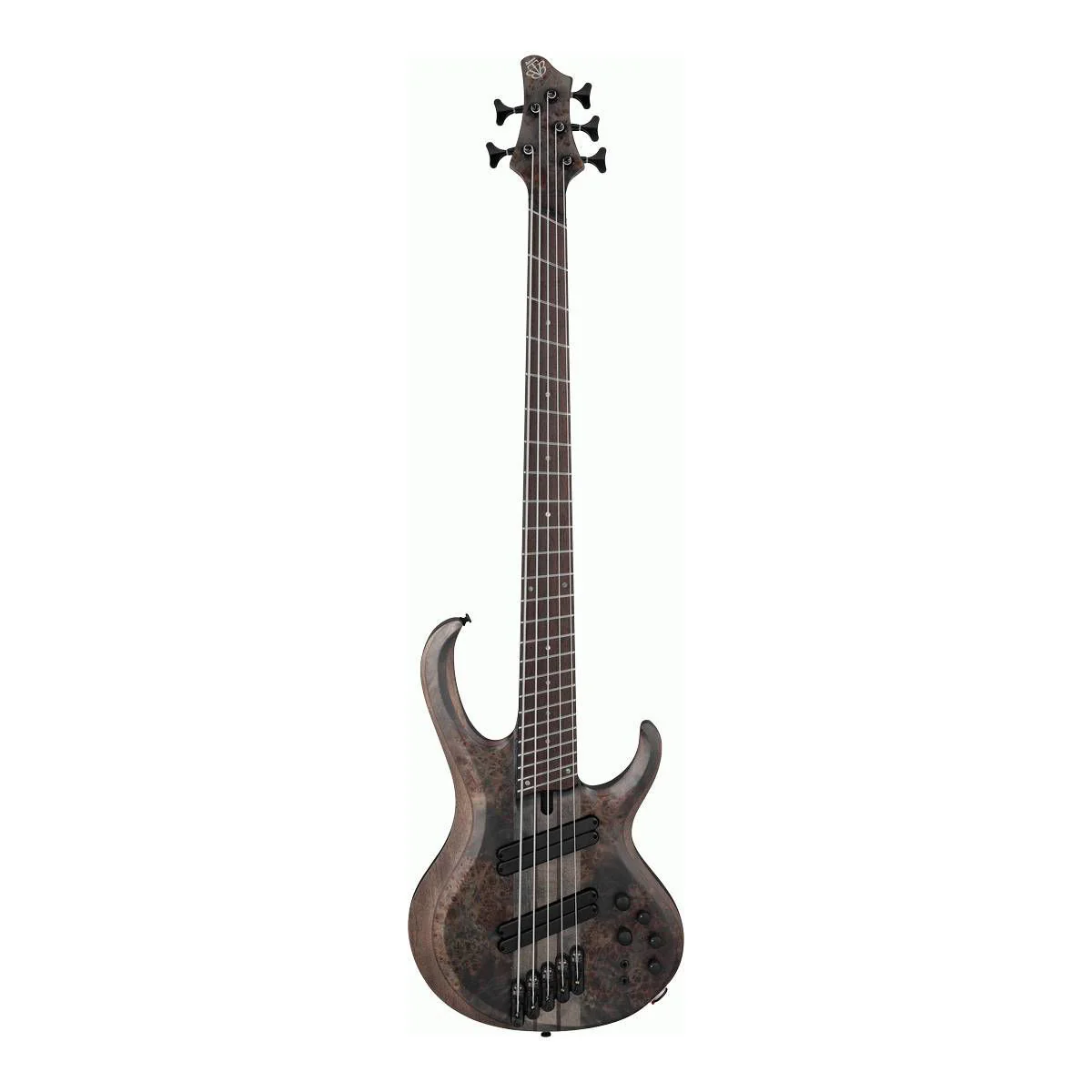 Ibanez BTB805MS TGF Electric Bass Guitar - Transparent Gray Flat - Image 10