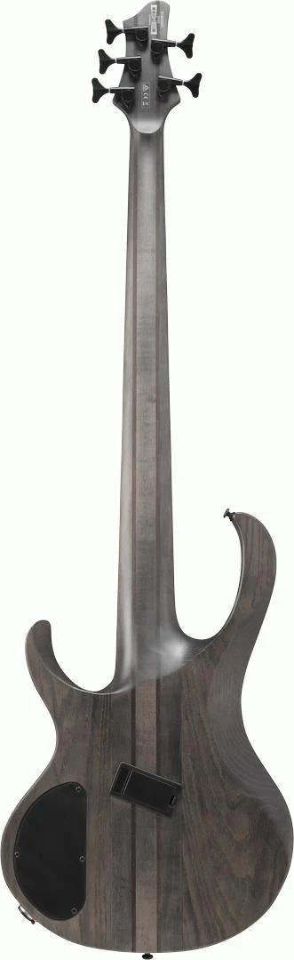 Ibanez BTB805MS TGF Electric Bass Guitar - Transparent Gray Flat - Image 2