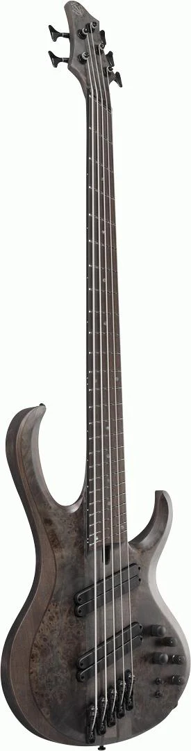 Ibanez BTB805MS TGF Electric Bass Guitar - Transparent Gray Flat - Image 8