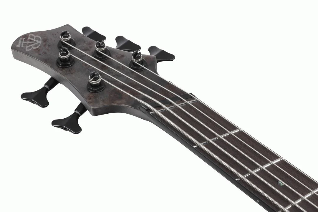 Ibanez BTB805MS TGF Electric Bass Guitar - Transparent Gray Flat - Image 9