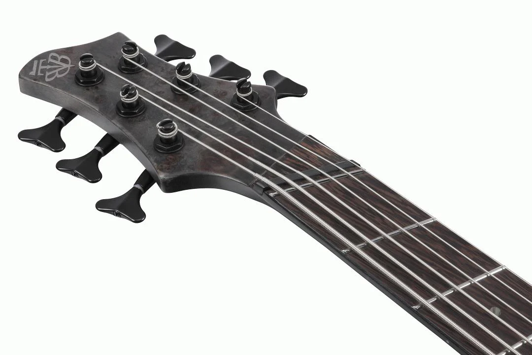 Ibanez BTB806MS TGF Electric Bass Guitar - Transparent Gray Flat - Image 6