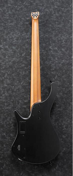 Ibanez EHB1005 Headless 5-String Bass Guitar in Black Flat with Bag - Image 5