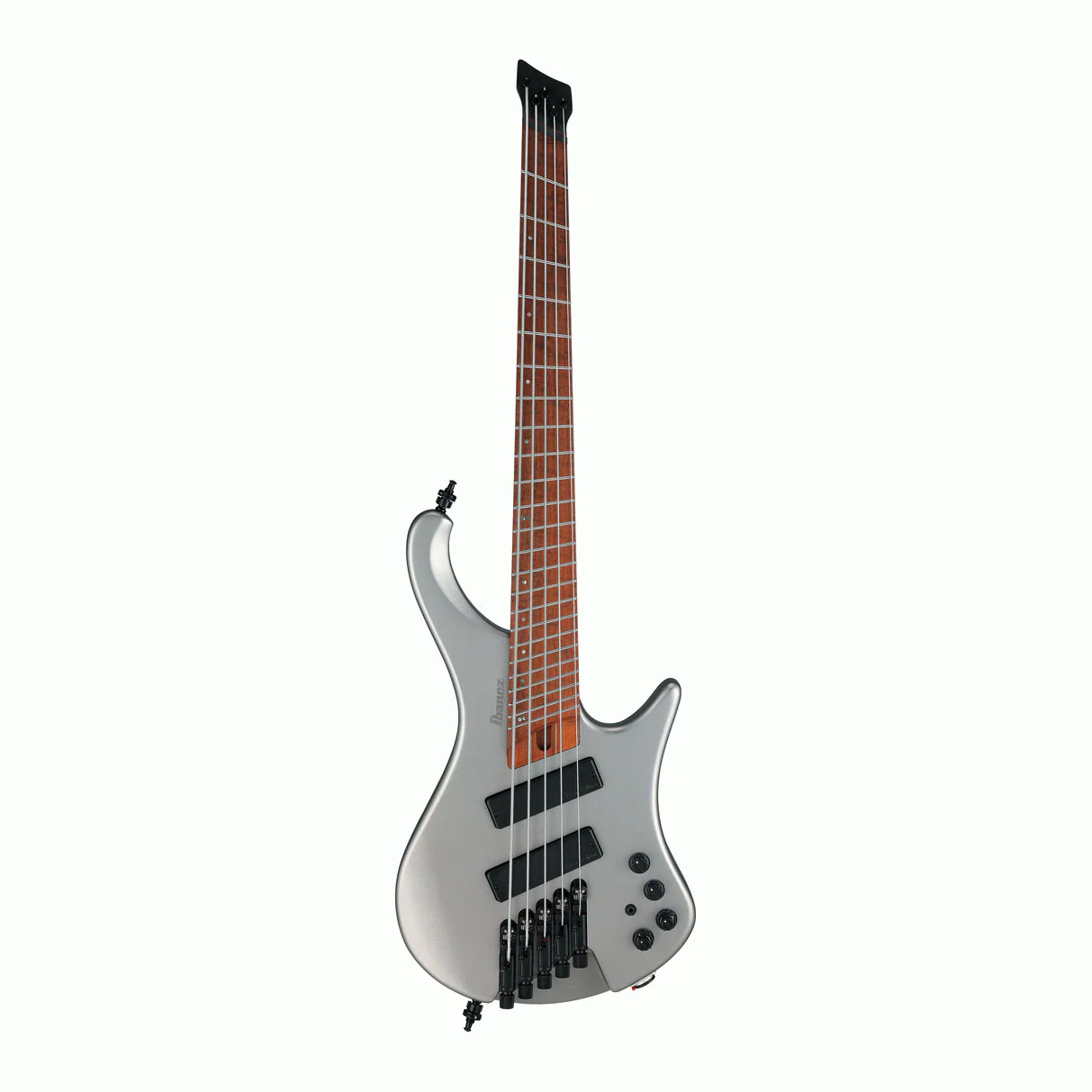 Ibanez EHB1005SMS Electric Bass Guitar in Metallic Gray Matte - Image 9
